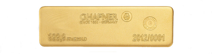 C. Hafner Goldbarren - Responsible Gold